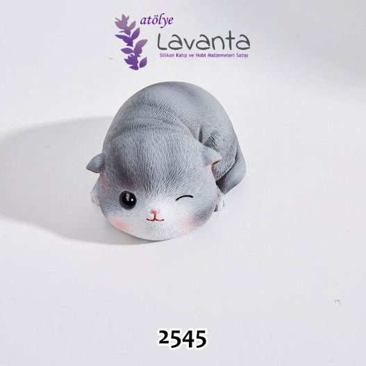 Tombul Kedi Silikon Kalıbı