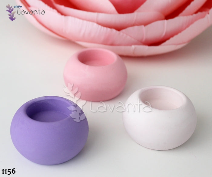 Top Mumluk Tealight Silikon Kalıbı