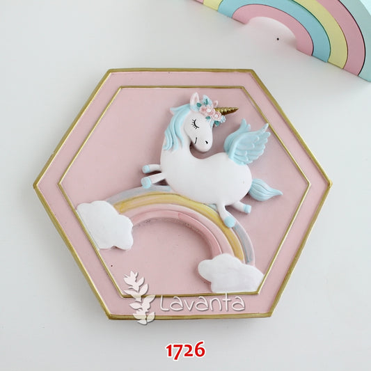 Unicorn Panosu Silikon Kalıbı