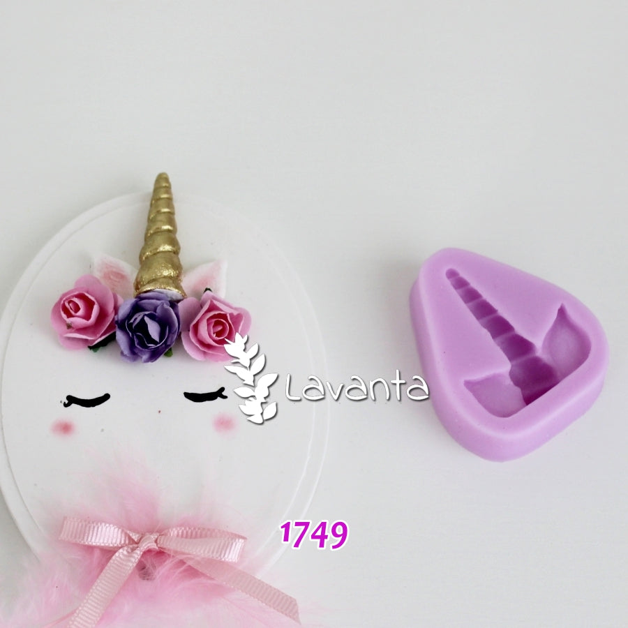 Unicorn Boynuz Kokulu Taş Kalıbı