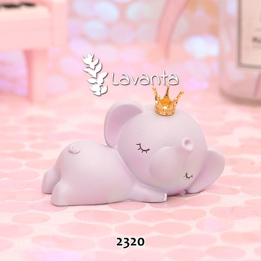 Uyuyan Küçük Fil Kalıbı