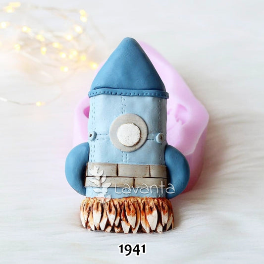 Uzay Mekiği Kokulu Taş Kalıbı