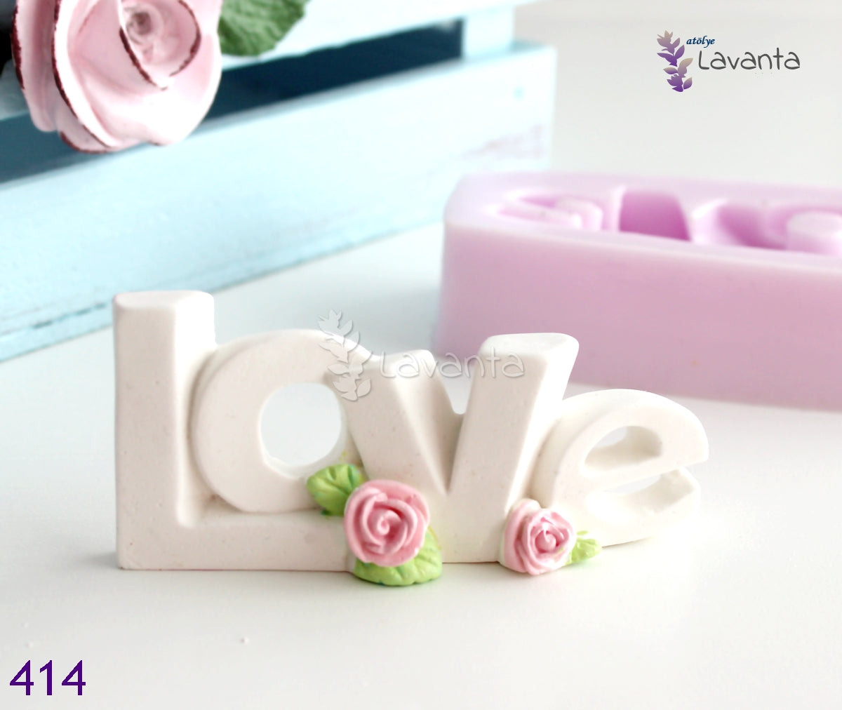 Vintage Love Silikon Kalıbı