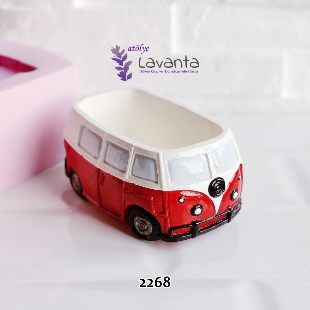 Vosvos Minibüs Saksı Kalıbı
