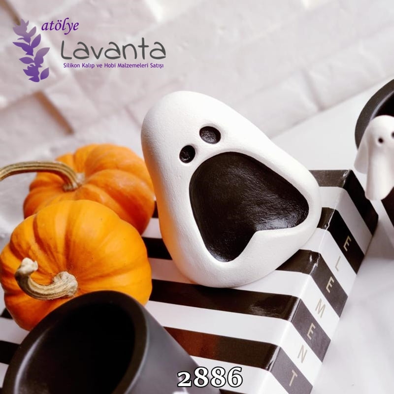 Halloween Hayalet Kalıbı