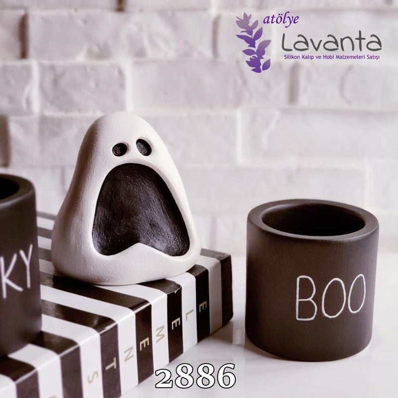 Halloween Hayalet Kalıbı