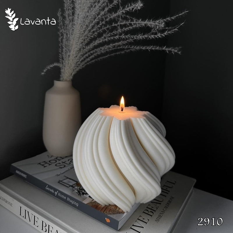 Büyük Dalga Burgu Mum Kalıbı