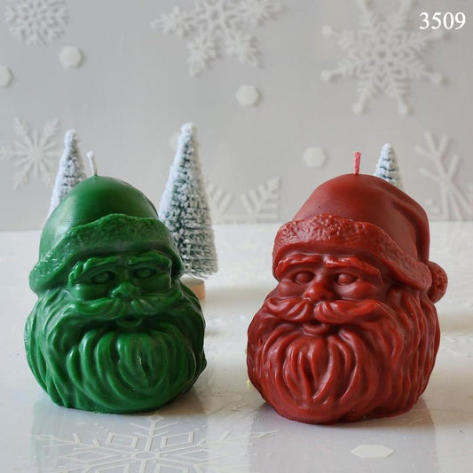 Noel Baba Mum Kalıbı