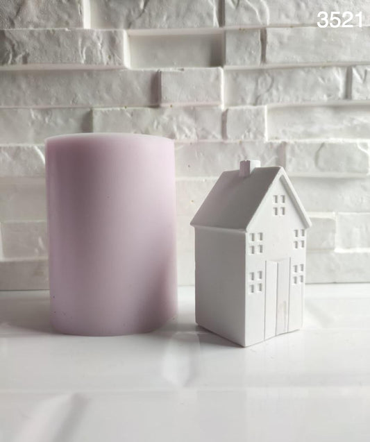 2 Katlı Ev Silikon Kalıbı