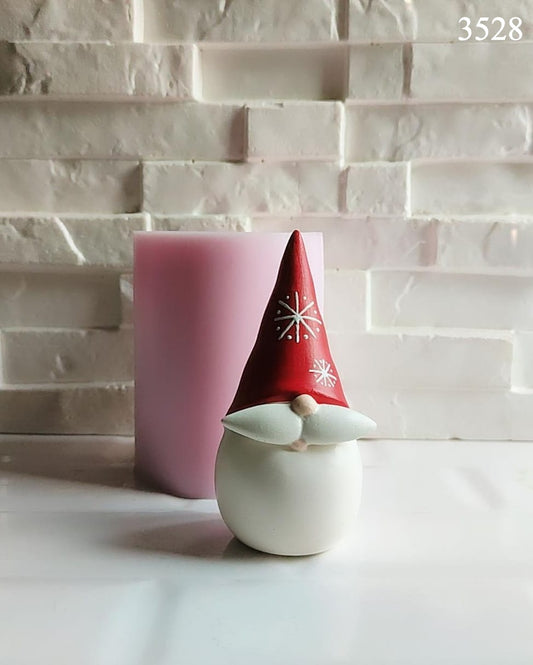 Bıyıklı Gnome Silikon Kalıbı