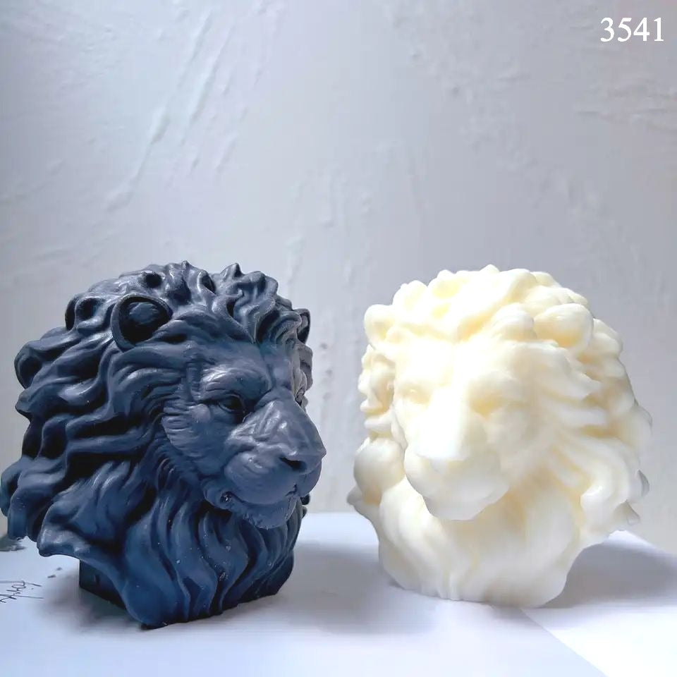 Aslan Kafası Mum Kalıbı