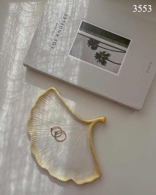 Yaprak Sunumluk - Takı Tabağı Silikon Kalıbı