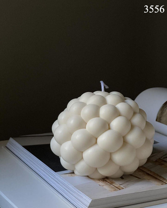Büyük Top Bubble Silikon Mum Kalıbı