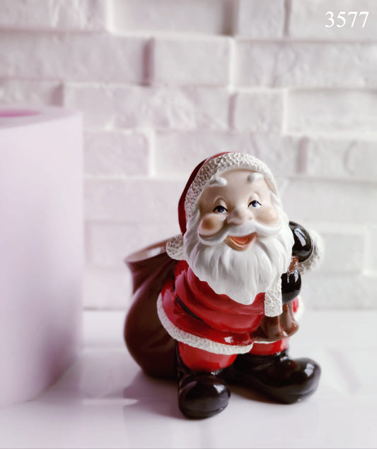 Noel Baba Sunumluk Saksı Kalıbı