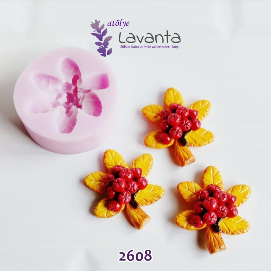 Yapraklı Kokina Kalıbı