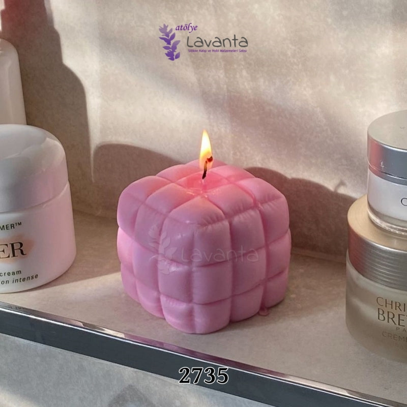 Yastık Bubble Mum Kalıbı