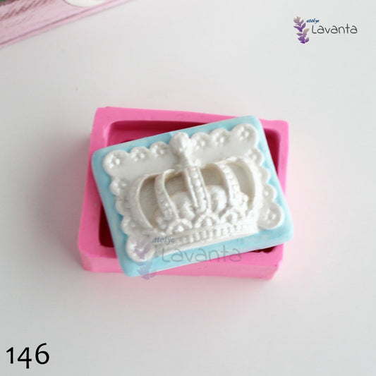 Yastıkta Kral Taçı Silikon Kalıbı