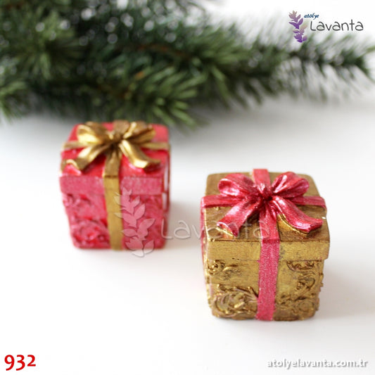 Yılbaşı Hediye Paketi Silikon Kalıbı