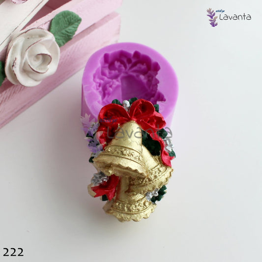 Yılbaşı Çanı Silikon Kalıbı