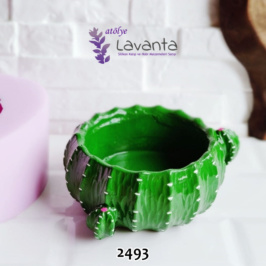 Yuvarlak Kaktüs Saksı Kalıbı