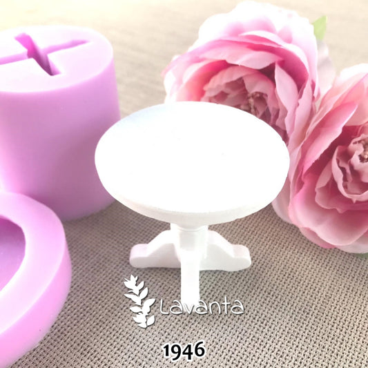 Yuvarlak Masa Silikon Kalıbı