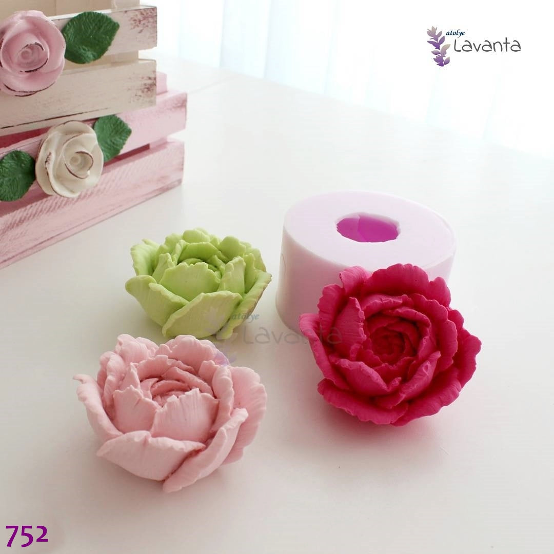 Açmış Şakayık Kokulu Taş Silikon Kalıbı