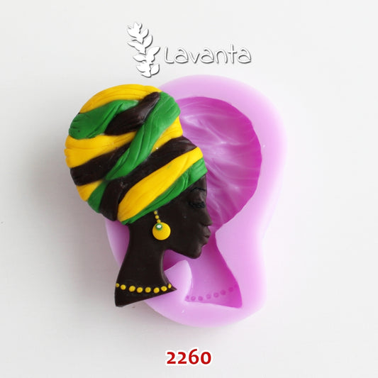 Afrikalı Kadın Kalıbı