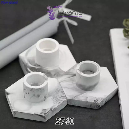 Altıgen Tabanlıklı Mumluk Kalıbı