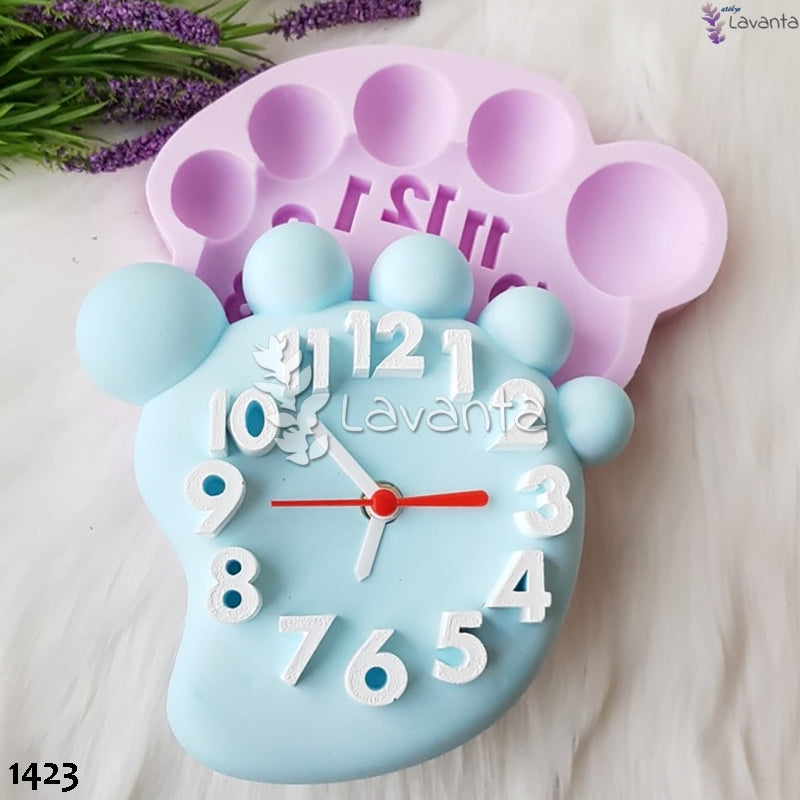 Ayak Saat Silikon Kalıbı