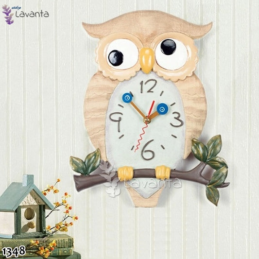 Baykuş Saat Silikon Kalıbı