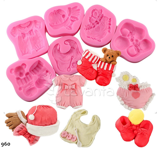 Bebek Hoş Geldin Seti Silikon Kalıbı