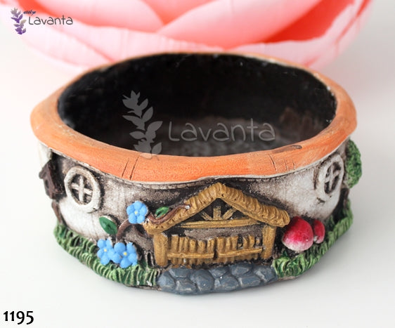 Büyük Masal Saksı Silikon Kalıbı