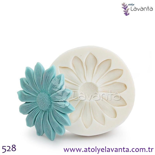 Büyük Papatya Silikon Kalıbı