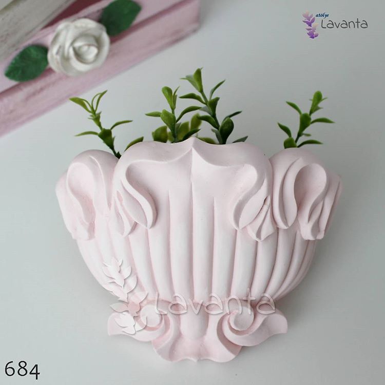 Duvar Saksısı Silikon Kalıbı