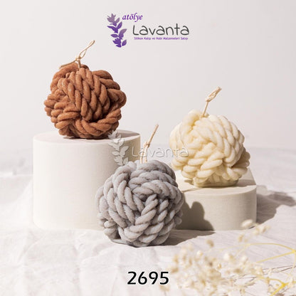 Büyük Yumak Mum Kalıbı