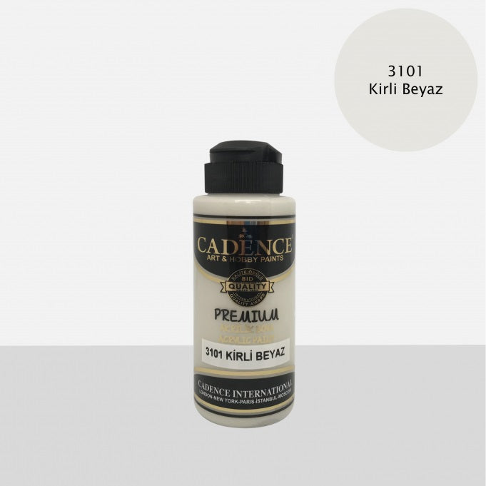 3101 Kirli Beyaz - Premium Akrilik 120ml