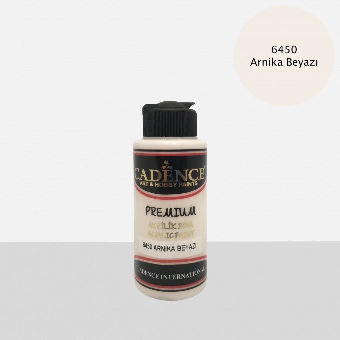 6450 Arnika Beyazı - Premium Akrilik 120ml