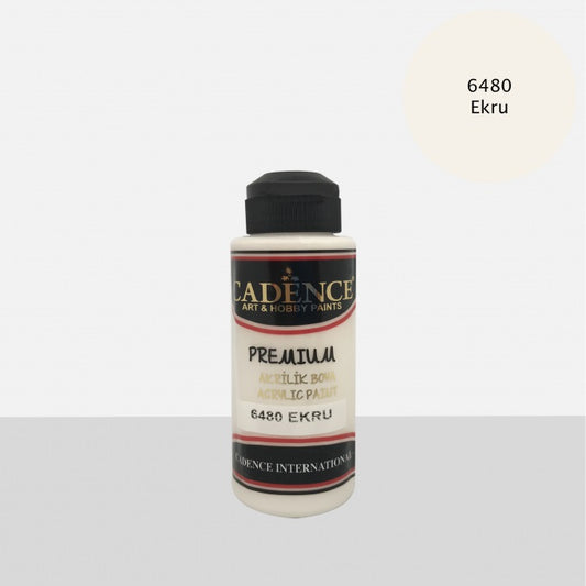 6480 Ekru - Premium Akrilik 120ml