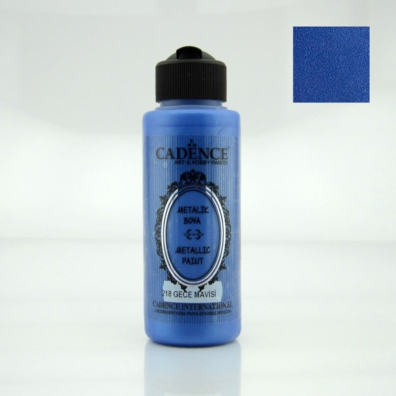 Gece Mavisi Metalik Boya