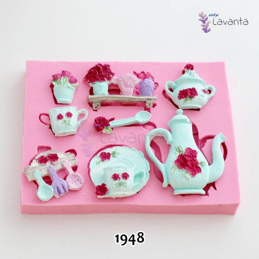 Çay Saati Silikon Kalıbı