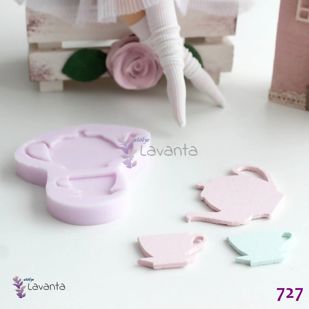 Çaydanlık ve Fincan Silikon Kalıbı