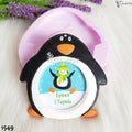 Penguen Çerçeve Kokulu Taş Kalıbı
