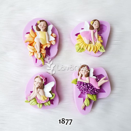 Çiçek Perileri Seti Kokulu Taş Kalıbı