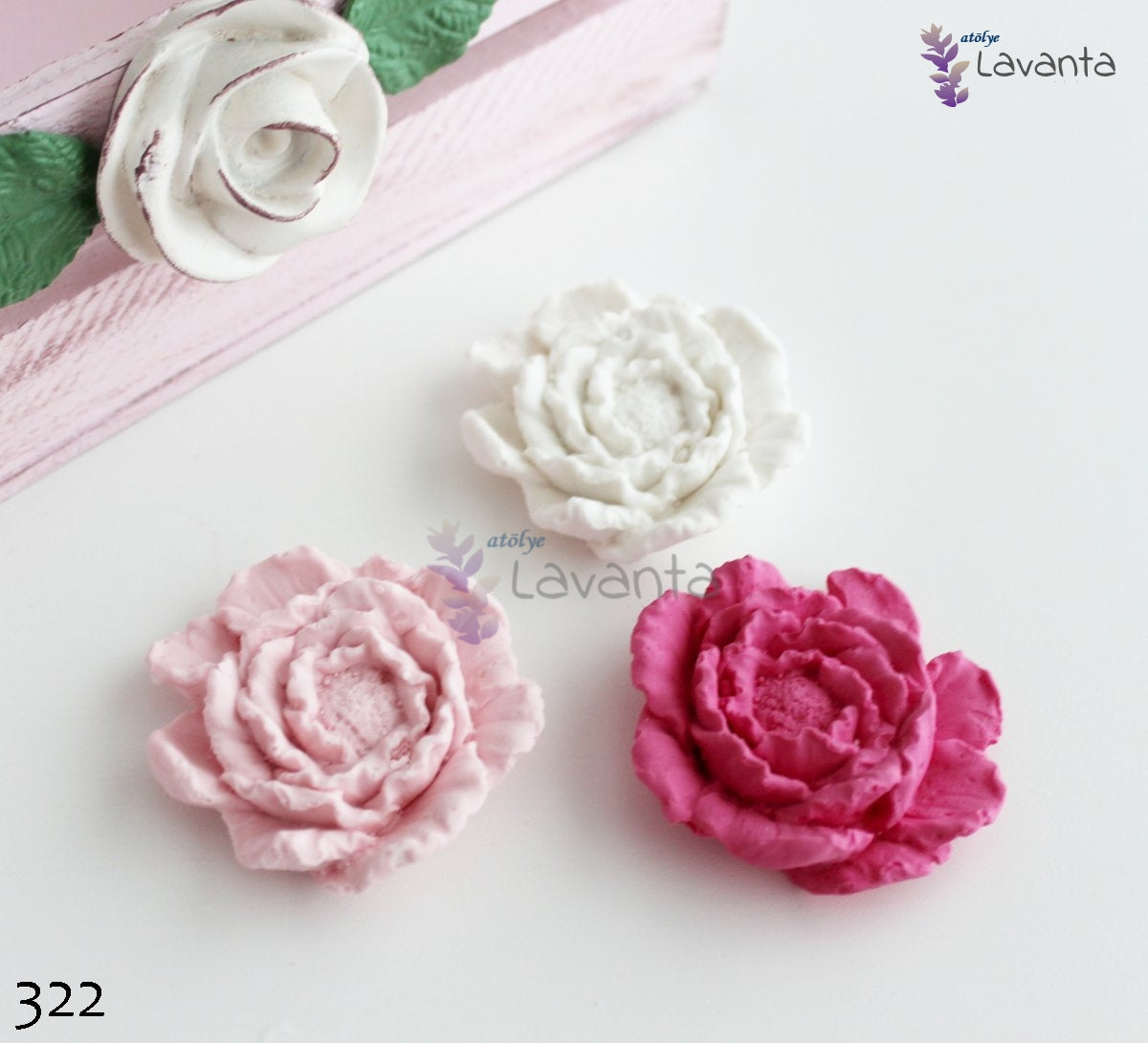 Çiçek Silikon Kalıbı