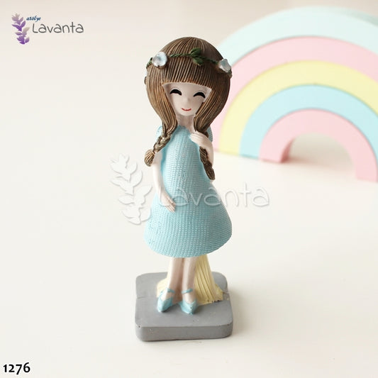 Çiçek Taçlı Kızlar Kalıbı