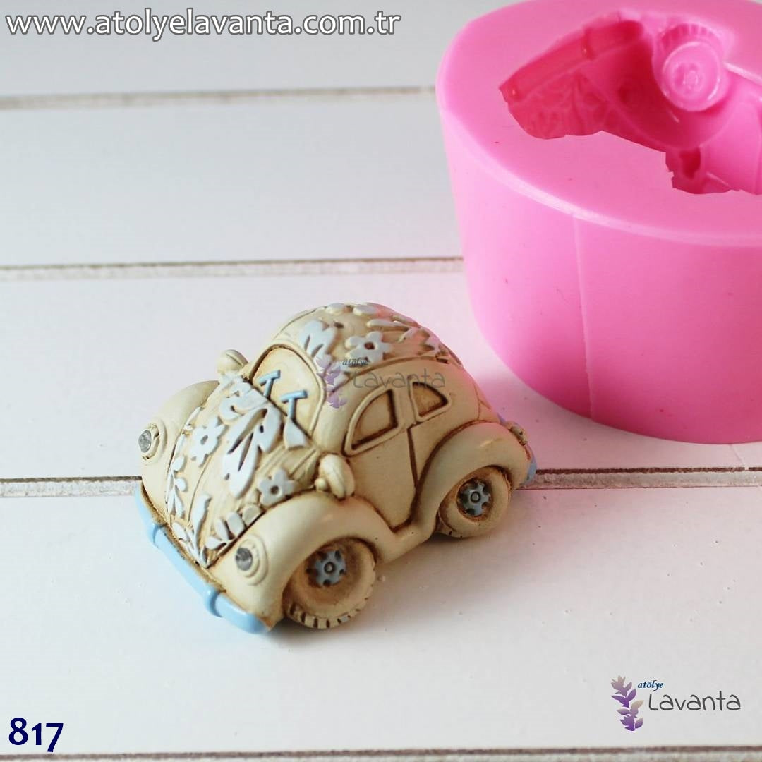 Çiçekli Vosvos Silikon Kalıbı