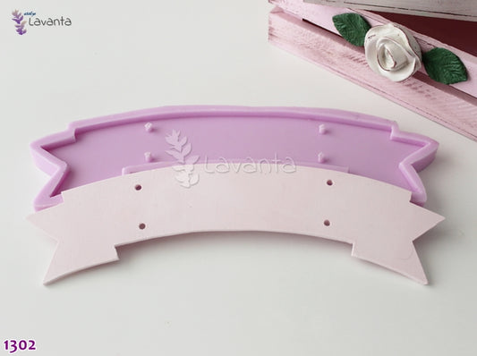 Çift Delikli Banner Silikon Kalıbı