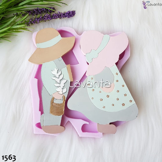 Çiftçi Kız ve Erkek Kokulu Taş Kalıbı