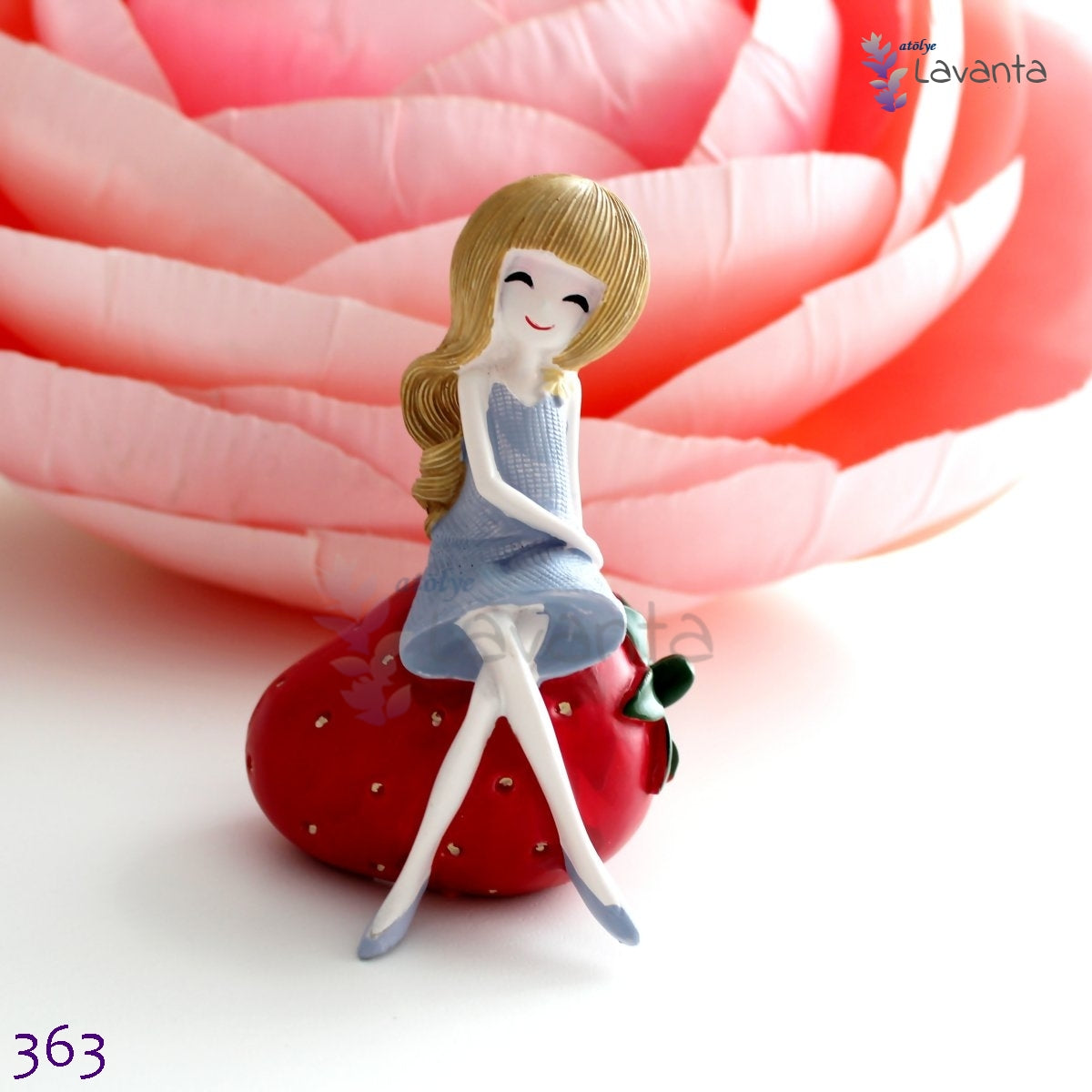 Çilek Kız Silikon Kalıbı