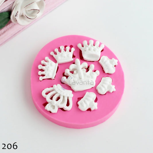 Çoklu Kral Taçı Silikon Kalıbı